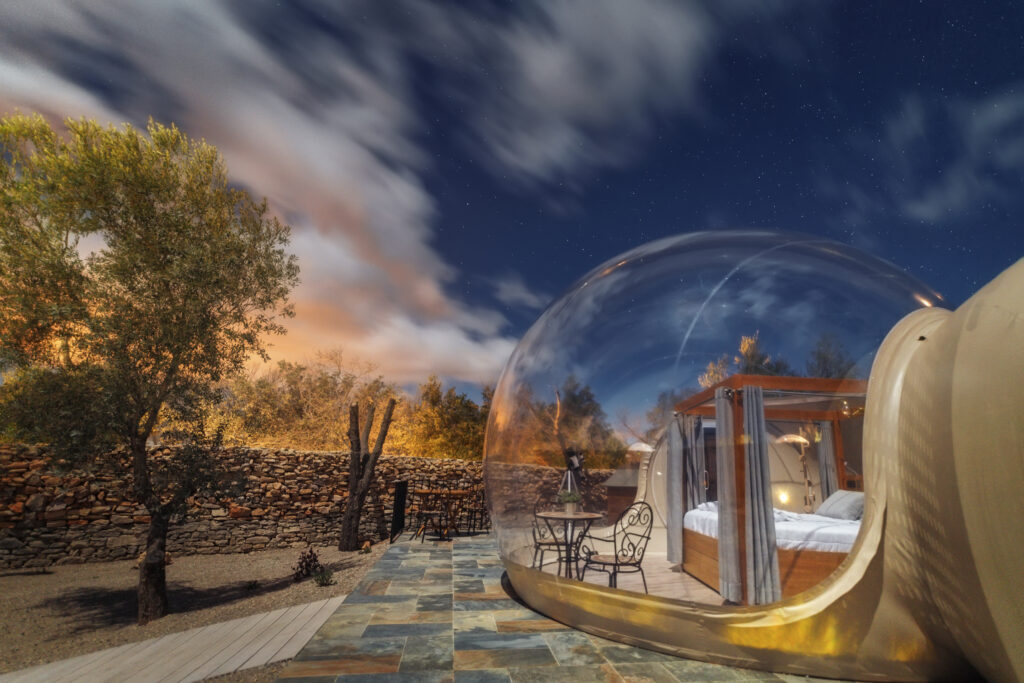 regalar hotel burbuja