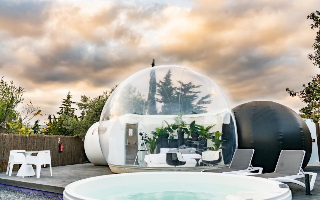 Hotel burbuja jacuzzi privado